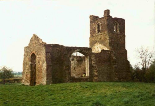 Ruins of St. Mary's Church, Clophill, Bedfordshire