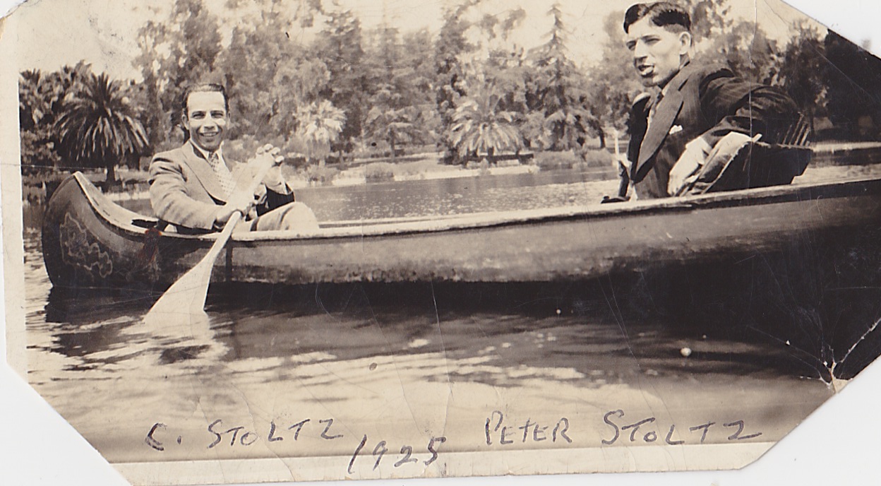 Charles & Peter Stoltz Sr. 1925